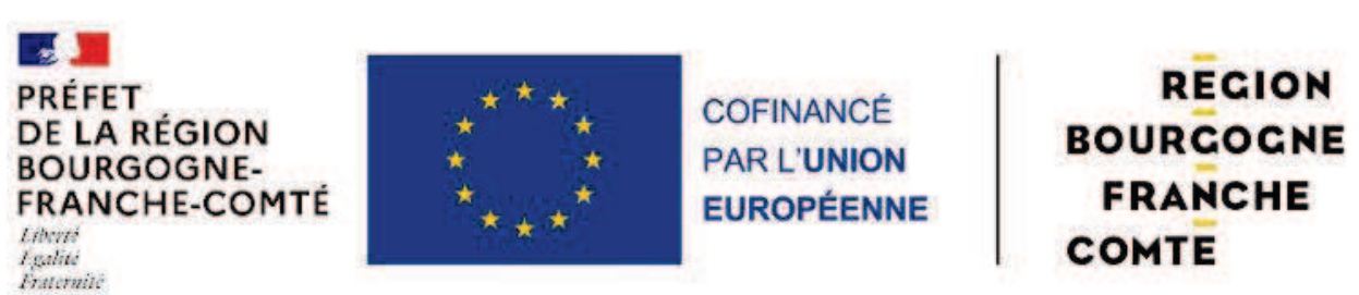 Préfet de la Région Bourgogne-Franche-Comté – Cofinancé par l’Union européenne – Région Bourgogne-Franche-Comté